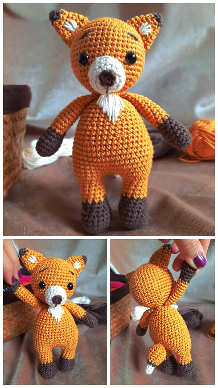 Amigurumi Fox Free Crochet Pattern - Amigurumi Free Patterns